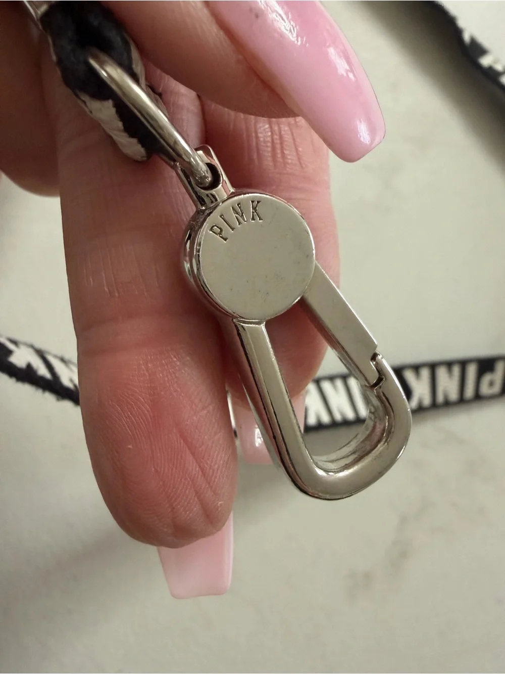 PINK Victorias Secret branded lanyard